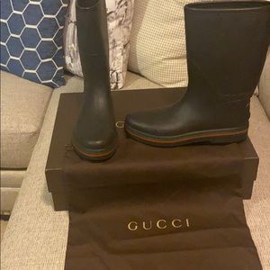 Men’s Gucci Rain Boots